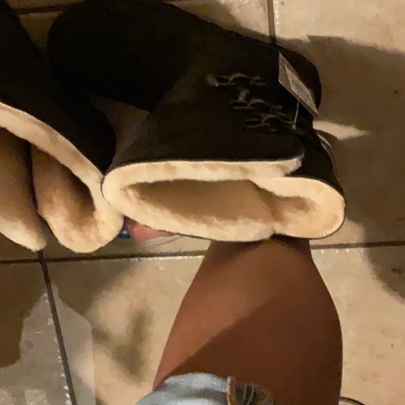 BearPaw Jenna Dark Brown Suede Boots Size 10/41, NWT (NWOB) - Picture 15 of 15